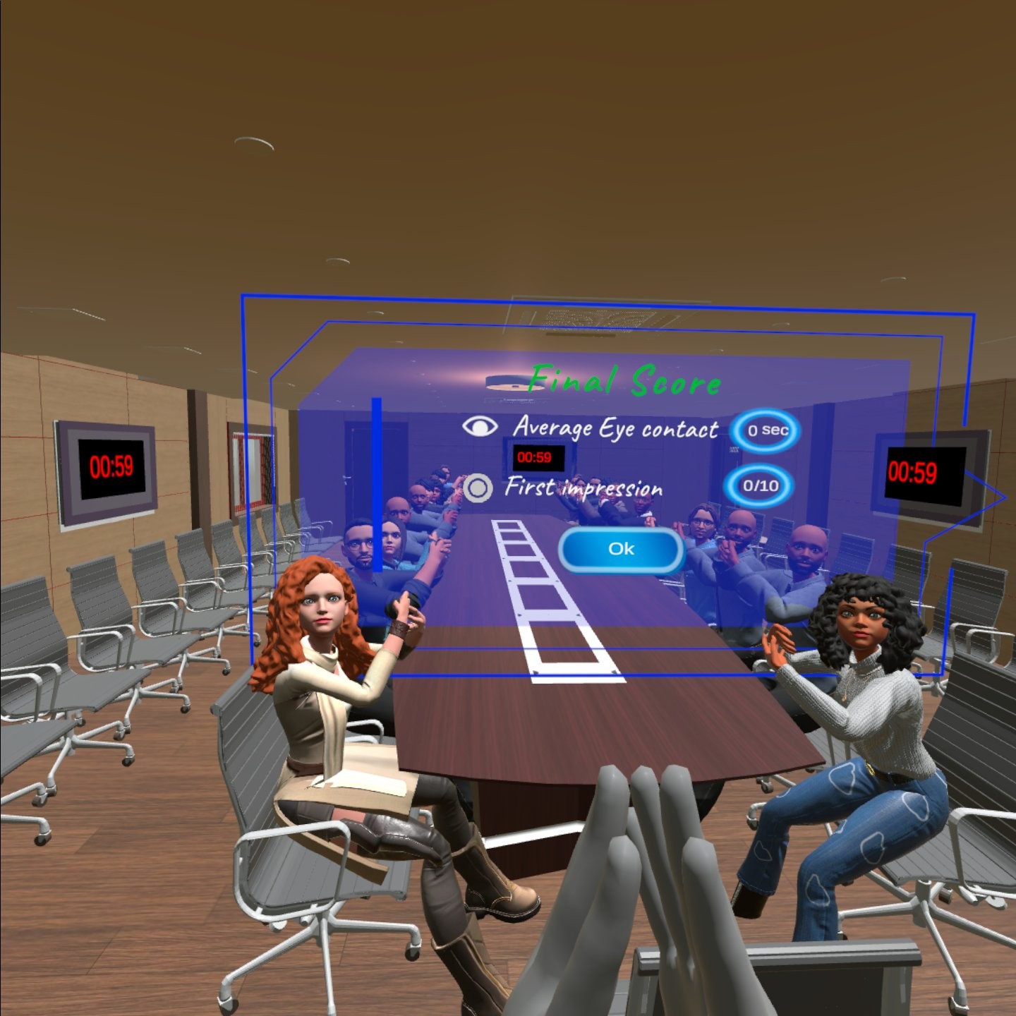 AWRA Virtual Reality exposure therapy for glossophobia